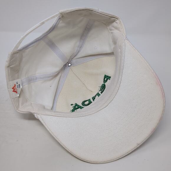 Penda Bedliners Snapback 5 Panel Cap Beige One Size Adjustable Rope Mohr's - Picture 7 of 9